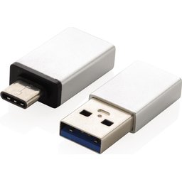 USB A en USB C adapter set-schuin