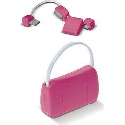USB connector Lady Bag bedrukken