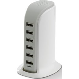 USB laadstation met 6 poorten