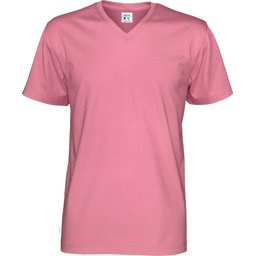 V-neck T shirt cottoVer Fairtrade  roze