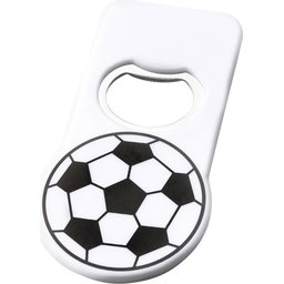 Voetbal flessenopener met magneet