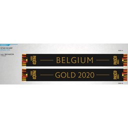 Voetbal sjaal België 2020 GOLD