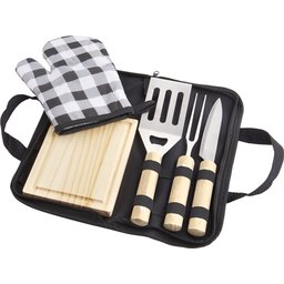 West 5 delige BBQ set bedrukken