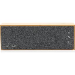 Wynn 10W bamboe draadloze speaker-voorzijde