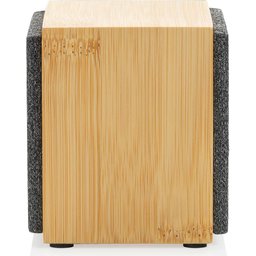 Wynn 5W bamboe draadloze speaker-zijkant