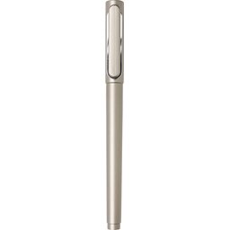X6 pen met dop en ultra glide inkt -grijs voorzijde