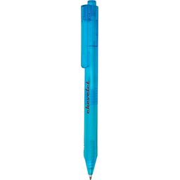 X9 frosted pen met siliconen grip -gepersonaliseerd