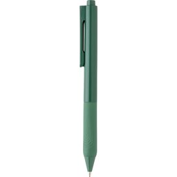 X9 pen met siliconen grip-groen - zijkant
