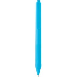 X9 pen met siliconen grip-lichtblauw - recht
