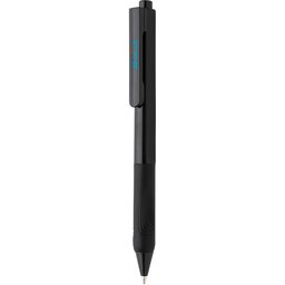 X9 pen met siliconen grip-zwart gepersonaliseerd