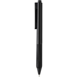 X9 pen met siliconen grip-zwart-zijkant