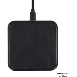 Xoopar Iné Wireless Fast Charger - Recycled Leather 15W