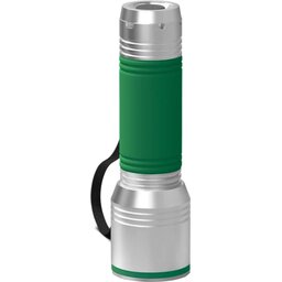 Zaklamp Reeves Silver Colour groen