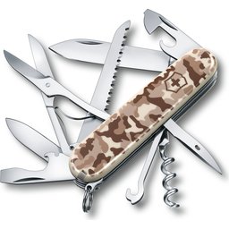 Zakmes Victorinox Huntsman bruin