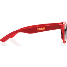 Zonnebril UV 400-rood gepersonaliseerd