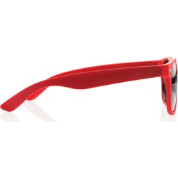Zonnebril UV 400-rood zijkant