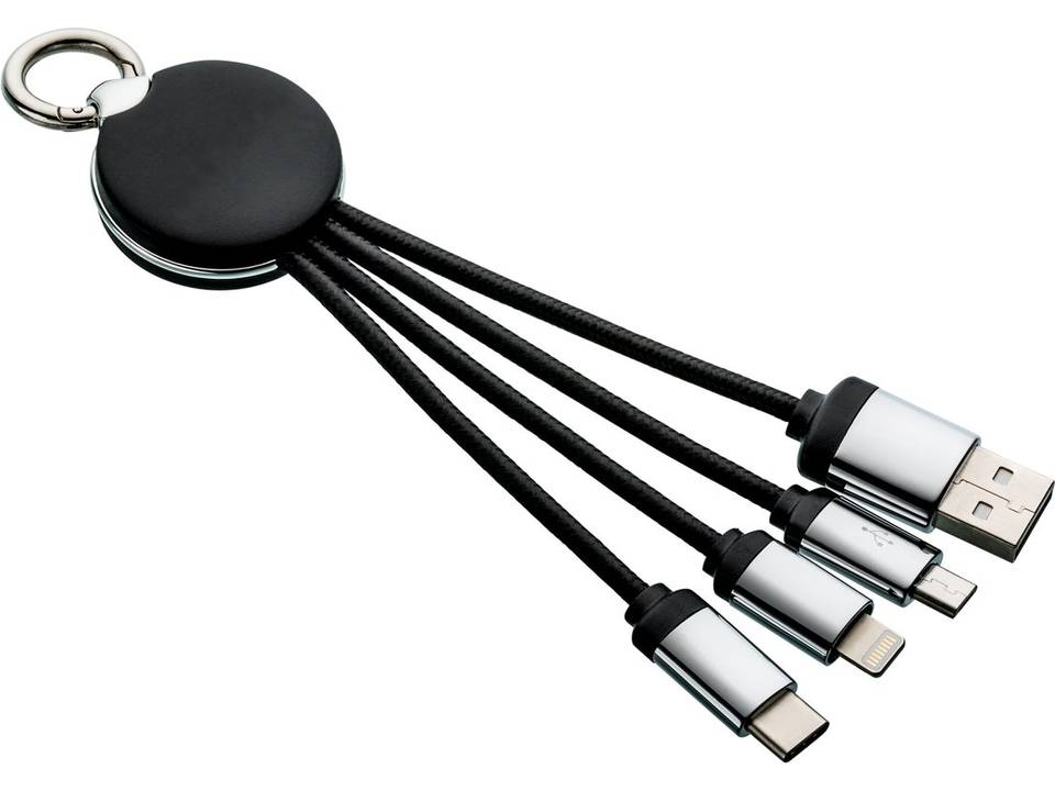 3 in 1 charging cable with light Pasco Gifts