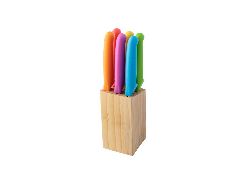 Stainless Steel Seven Piece Steak Knife Set Kitchen Accessories Stainless Steel Seven Piece Steak Knife Set
