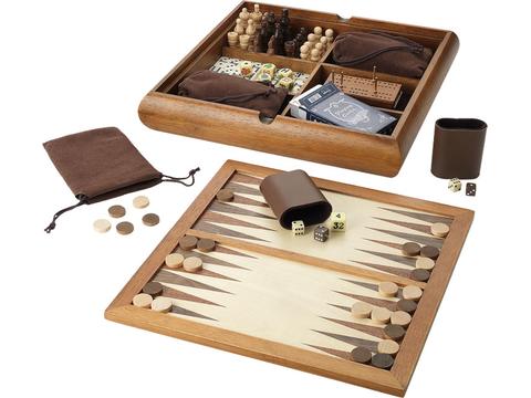 6 in 1 houten spellenset