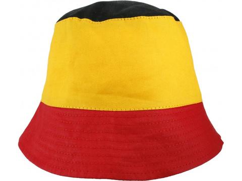 Vissershoed in nationale kleuren