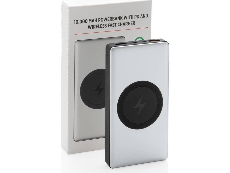 Batterie 10.000 mAh avec Power Delivery et induction 8