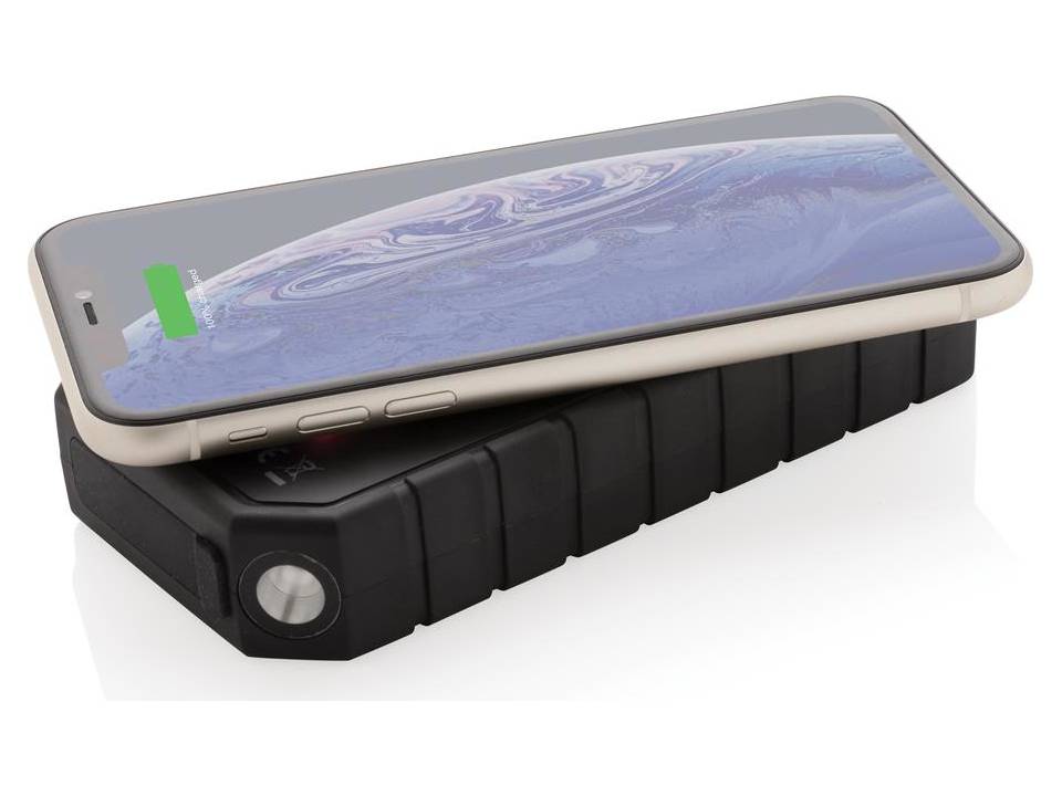 Powerbank 10.000 mAh solaire avec chargement à induction 10W 8