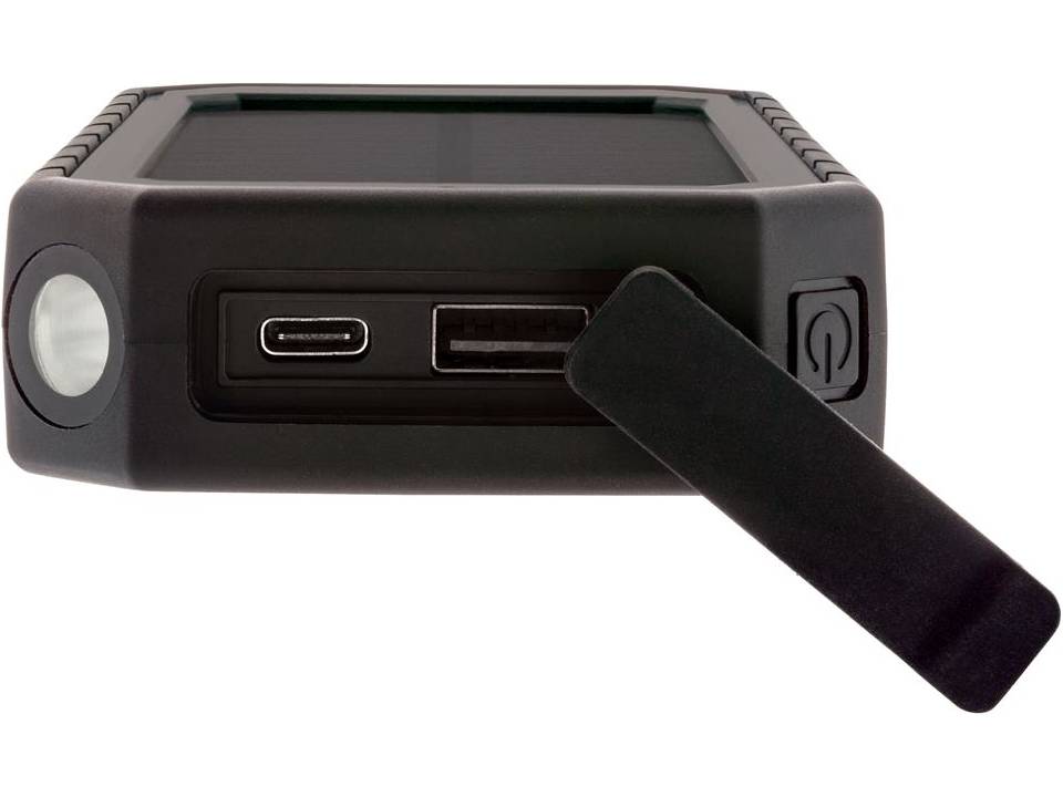 Powerbank 10.000 mAh solaire avec chargement à induction 10W 4