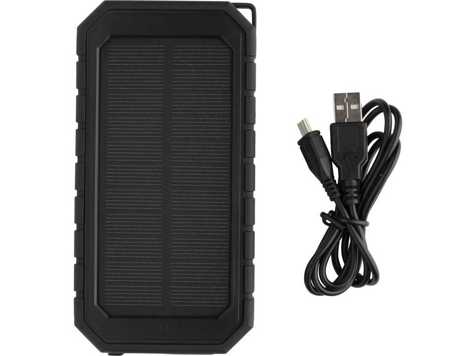 Powerbank 10.000 mAh solaire avec chargement à induction 10W 2