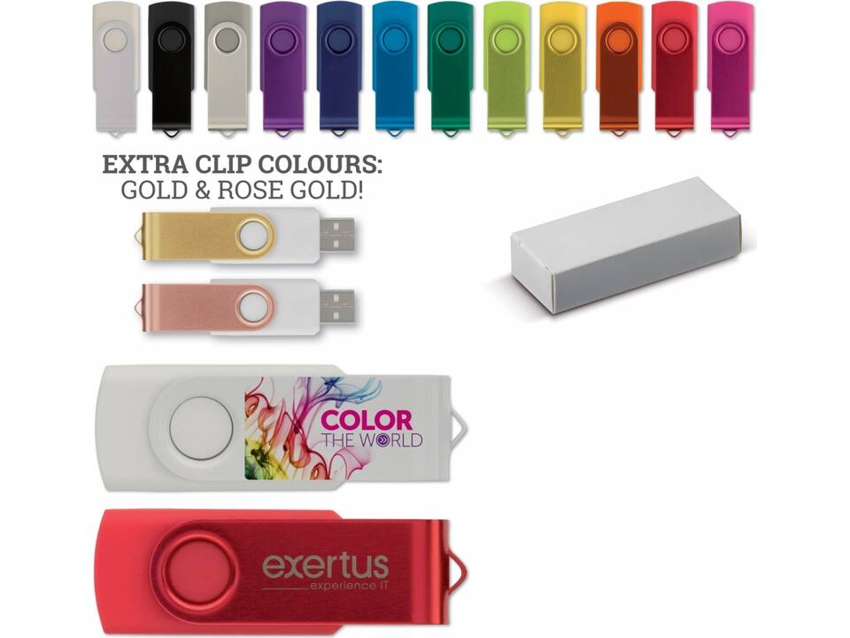 Clé USB 8GB Flash drive Twister