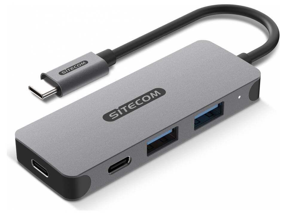 Sitecom  USB-C to 2x USB-A + 2x USB-C Hub