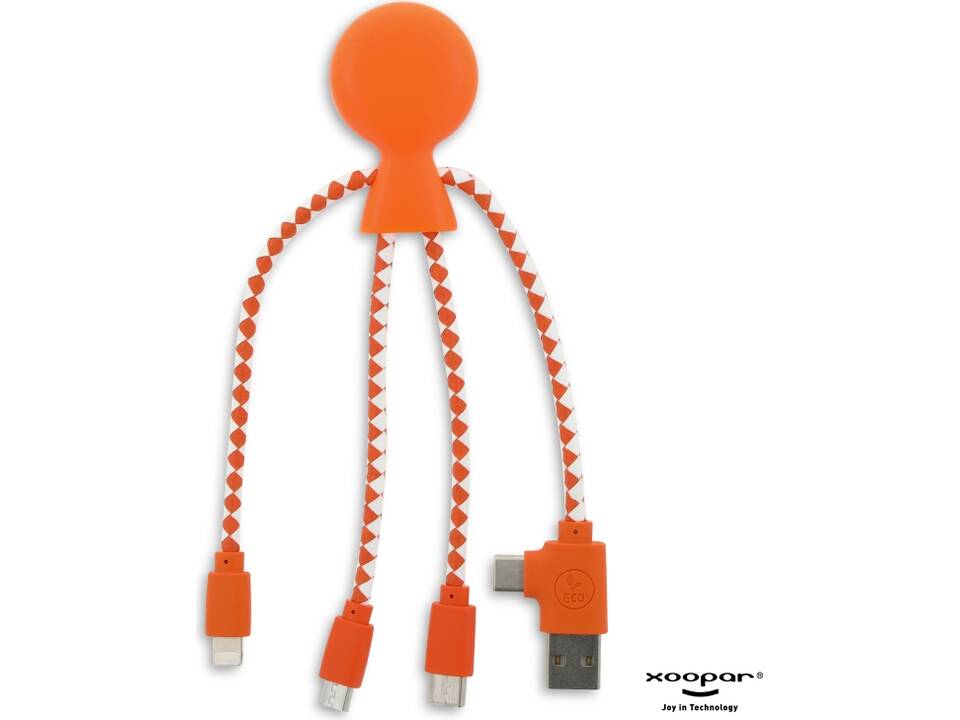 2081 | Xoopar Mr. Bio Eco câble multicharge 25