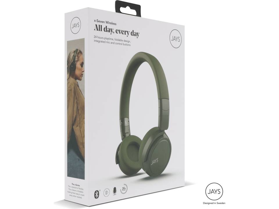 T00247 | Jays x-Seven Bluetooth Headphone 7