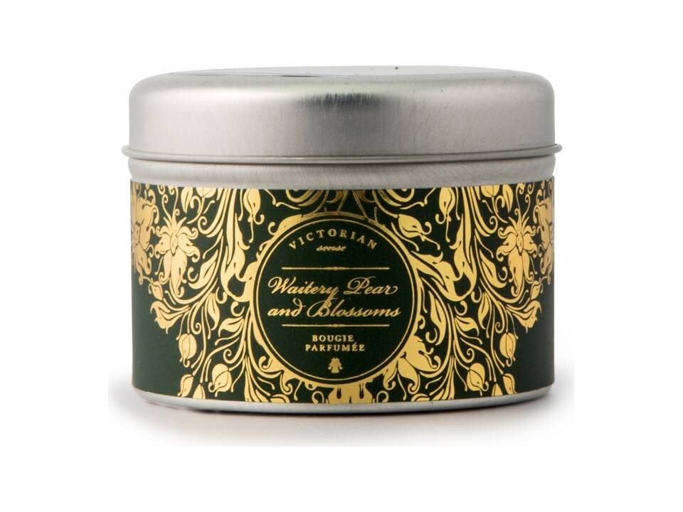 Victorian Tinbox Sense Waitery Pear & Blossoms bougie parfumée