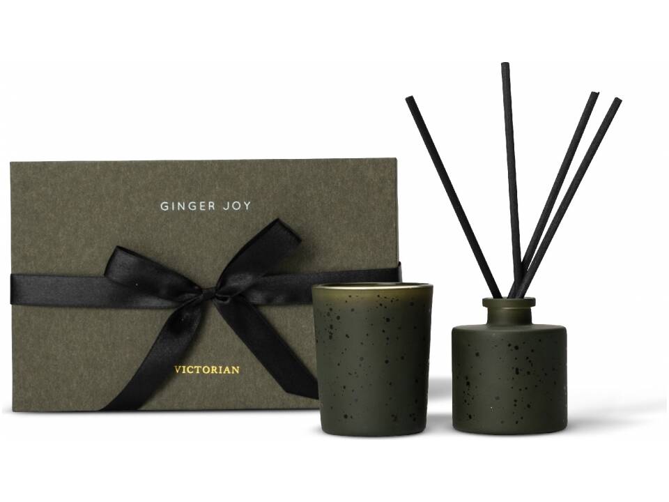 Boîte à bougie/diffuseur victorienne Ginger Joy