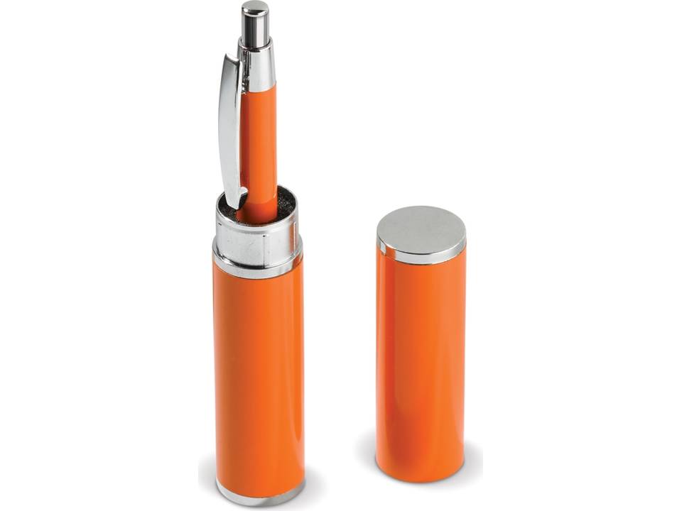 Stylo bille dans tube métal 11