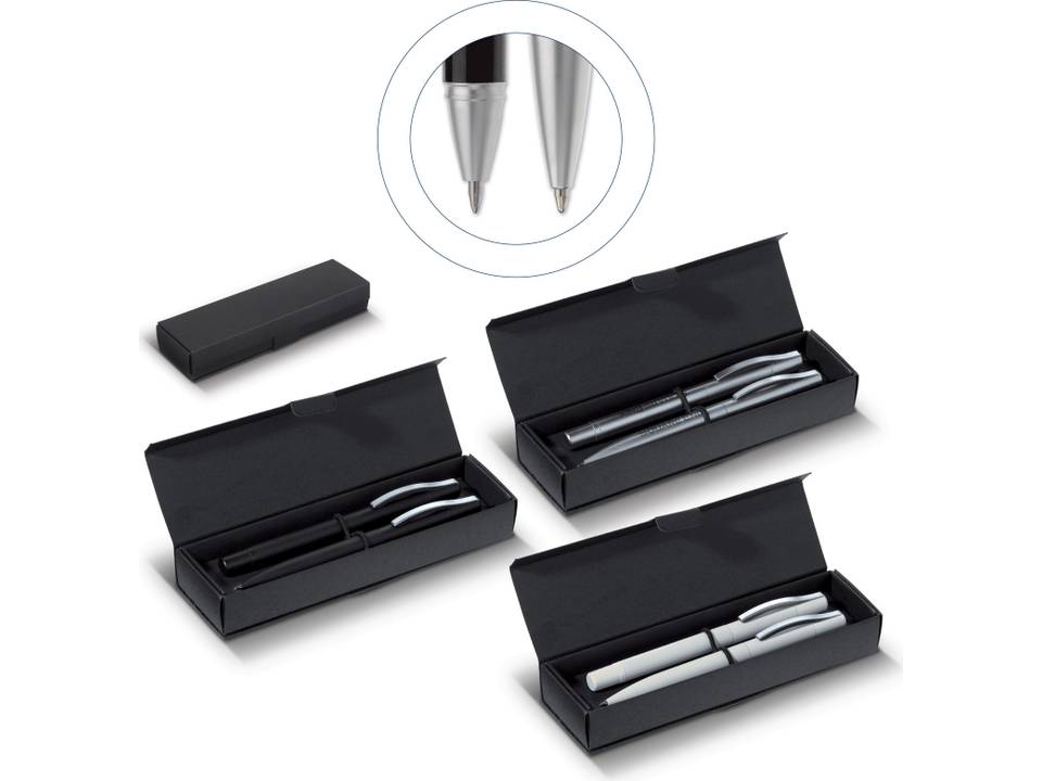 Set stylos métal Evolution 2