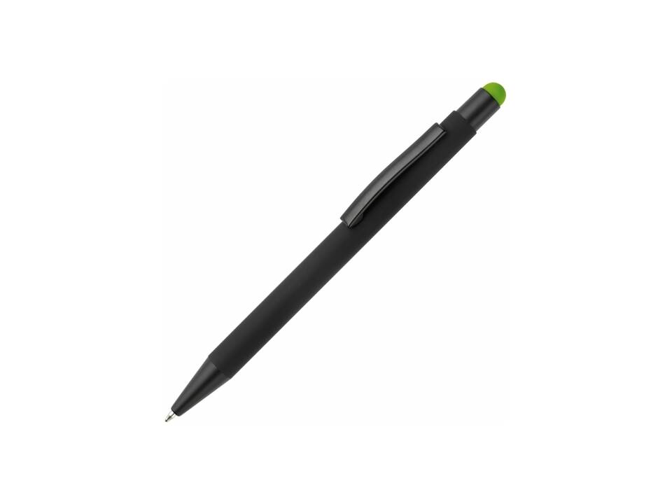 Stylo stylet NEW YORK caoutchouté noir 5