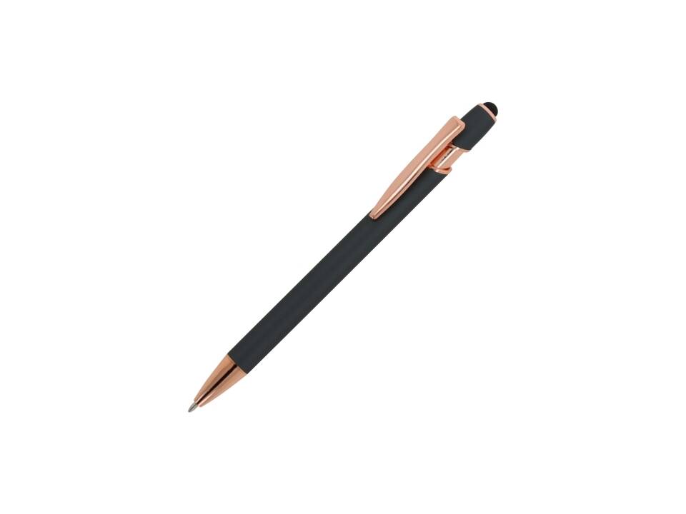 Stylo-bille Paris Deluxe métal caoutchouté 7