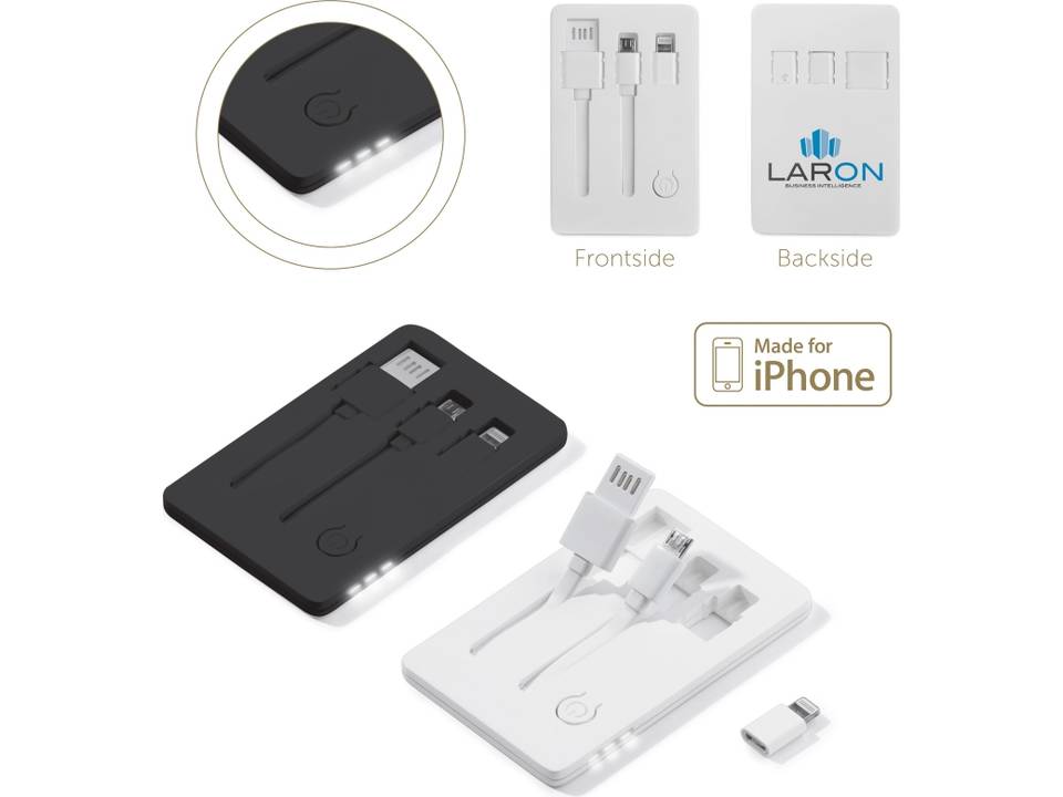 Clé USB carte crédit avec lampe 6