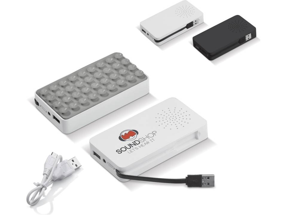 Powerbank/Haut-parleur ventouses 6