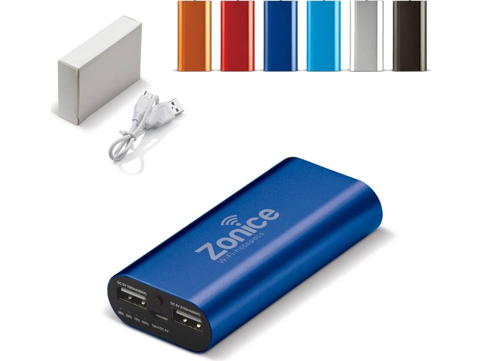 Powerbank 4400mAh Double 7