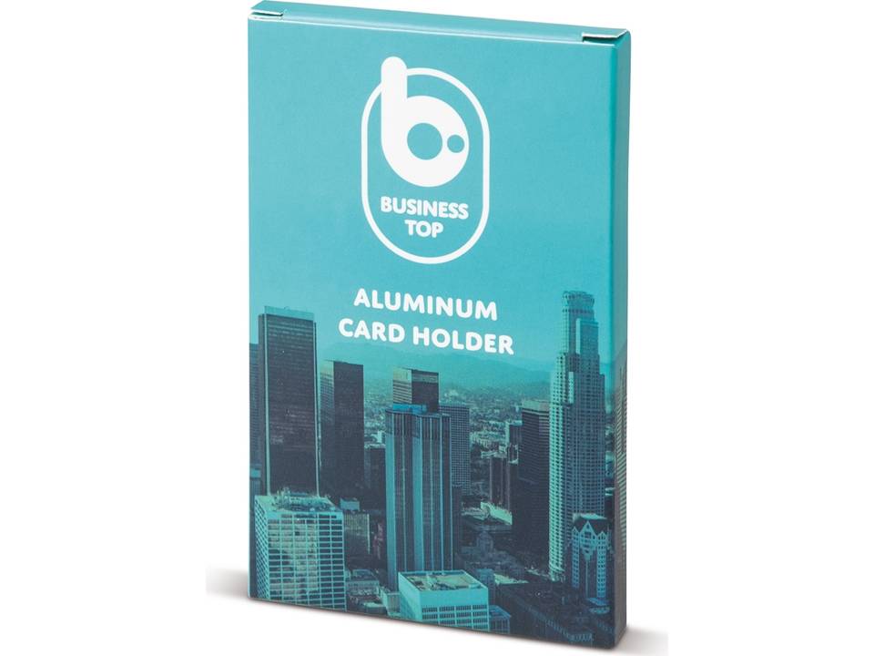 Porte-cartes en aluminium 22