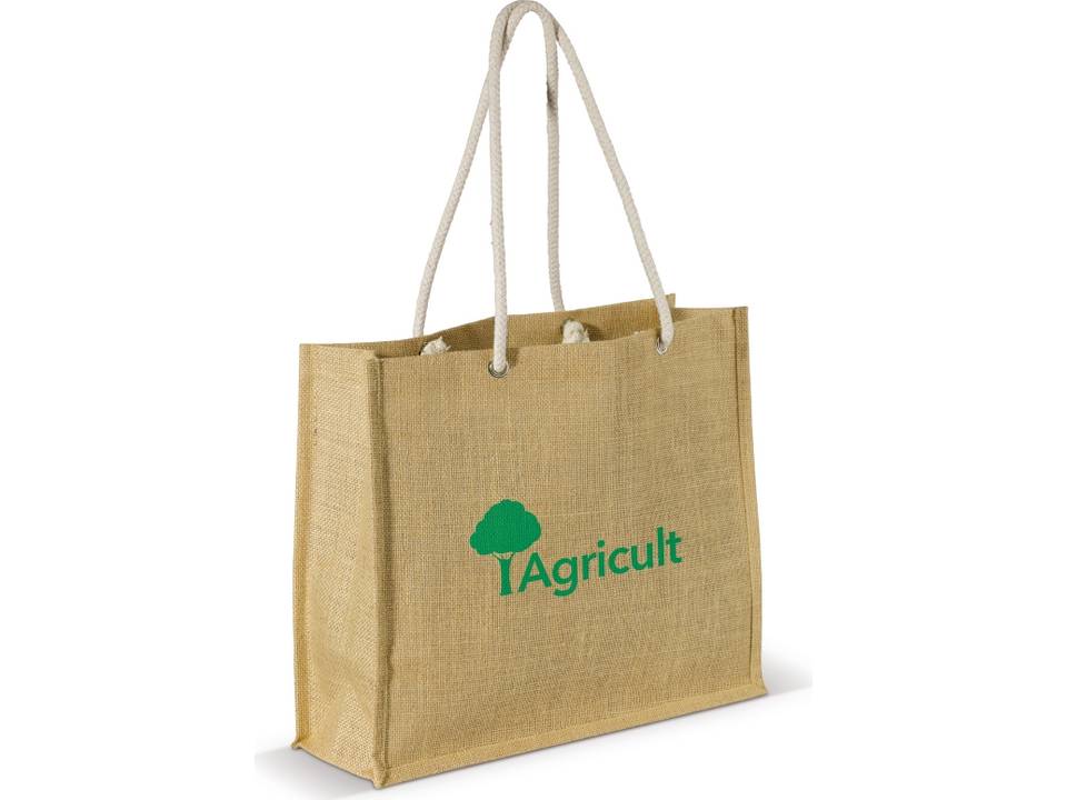 Sac shopping toile de jute 1