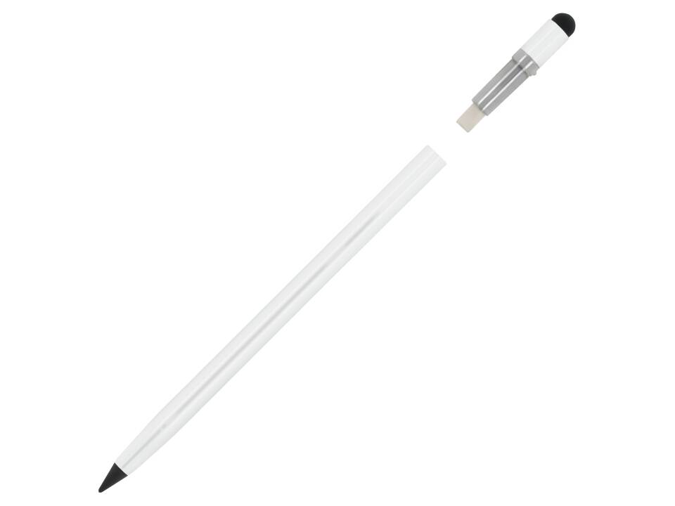 Crayon en aluminium durable avec gomme 6