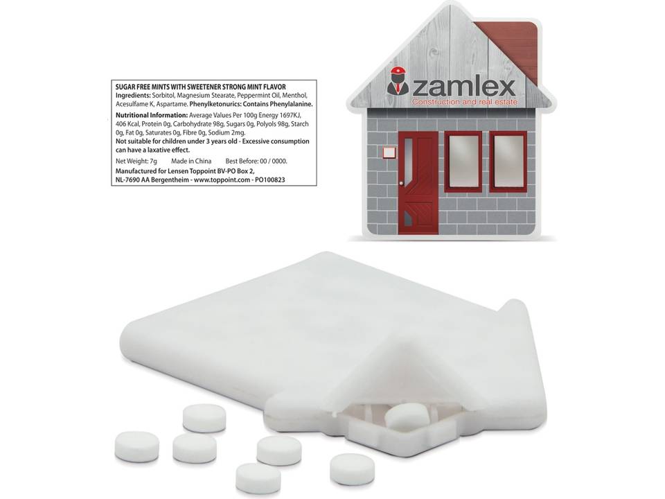 Boîte en forme de maison 12