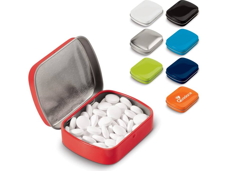 Boîte étain bonbons menthe 1