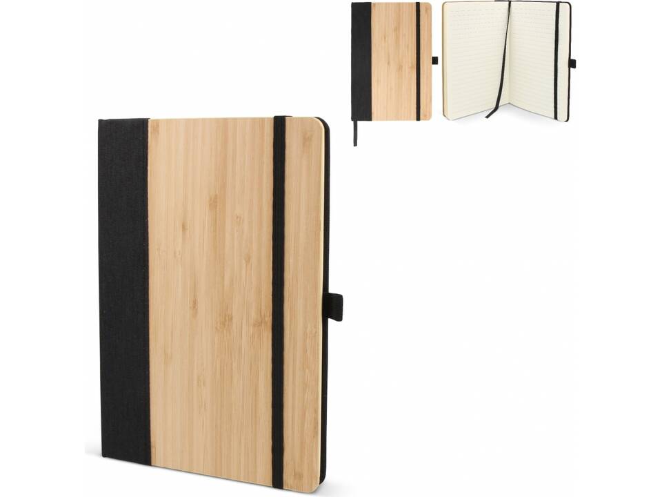 Cahier bambou & R-PET A5