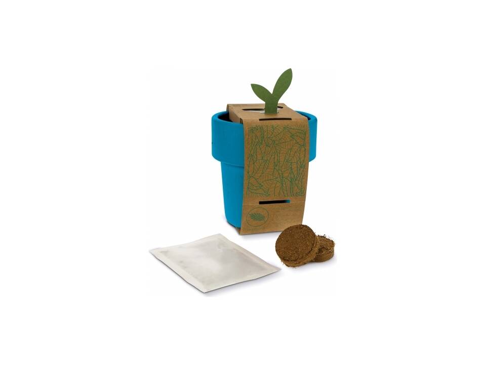 Tasse à café hot-but-cool avec graines de fraisiers 2