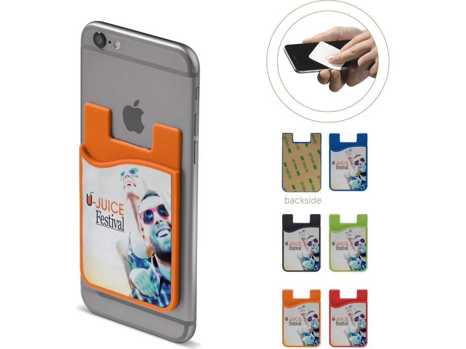 Porte carte téléphone et bande nettoyante 5