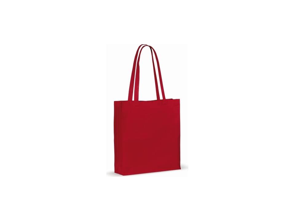 Sac en coton recyclé avec soufflet 140g/m² 38x10x42cm 5